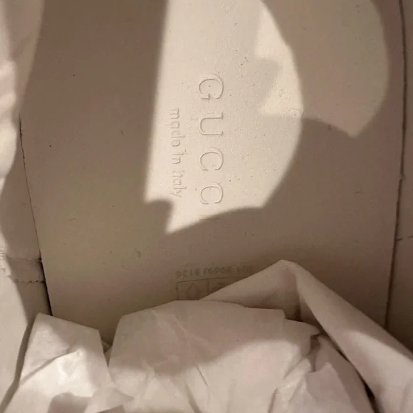 Gucci ACE Classic White Leather Sneakers BRAND NEW - Picture 11 of 11